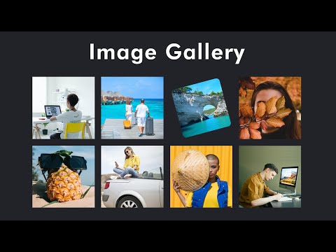 How To Make Image Gallery Using HTML, CSS & JavaScript | Create Image Gallery Step by Step