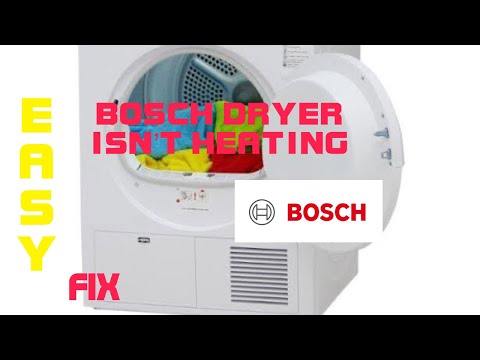 ✨Bosch Dryer - Stopped Drying - EASY FIX ✨