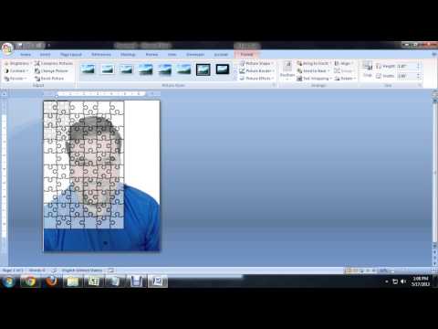 How to Create Jigsaw Puzzles in Microsoft Word, PowerPoint or Publisher : Tech Niche